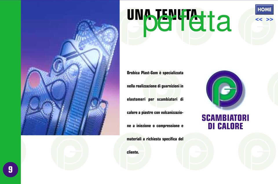 calore a piastre con vulcanizzazione a iniezione o compressione