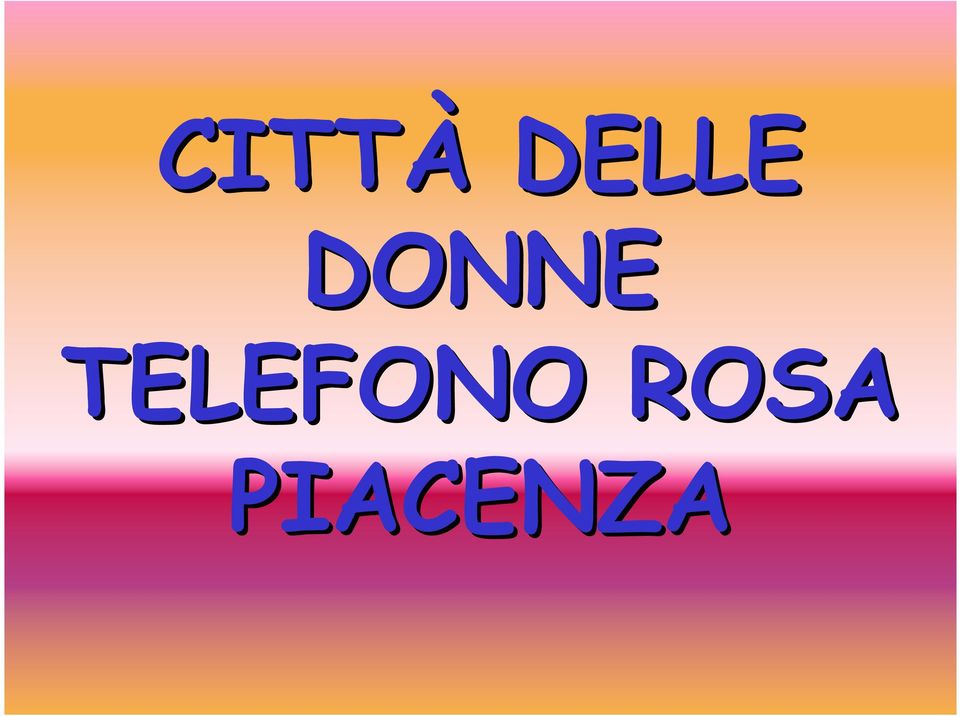 DONNE