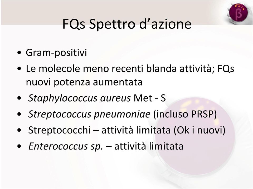 aureus Met - S Streptococcus pneumoniae (incluso PRSP)
