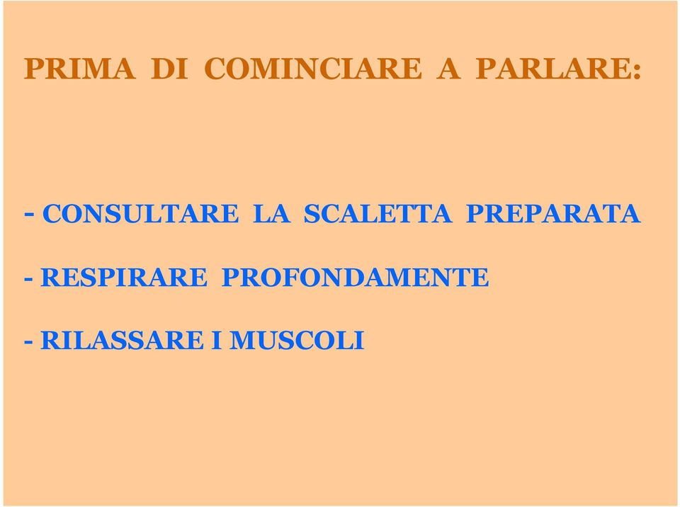 SCALETTA PREPARATA -