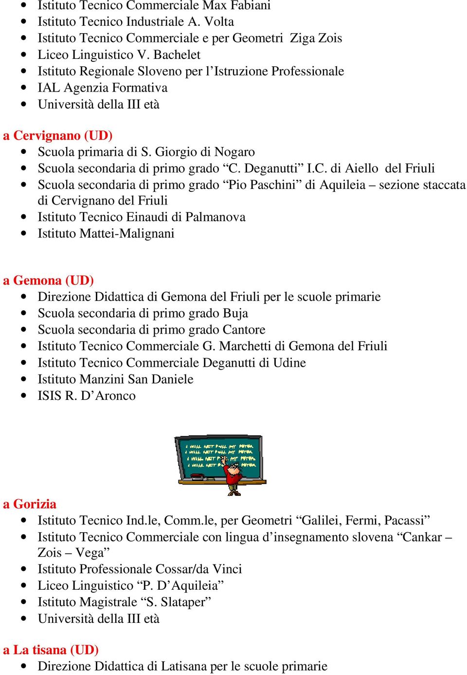 Giorgio di Nogaro Scuola secondaria di primo grado C.