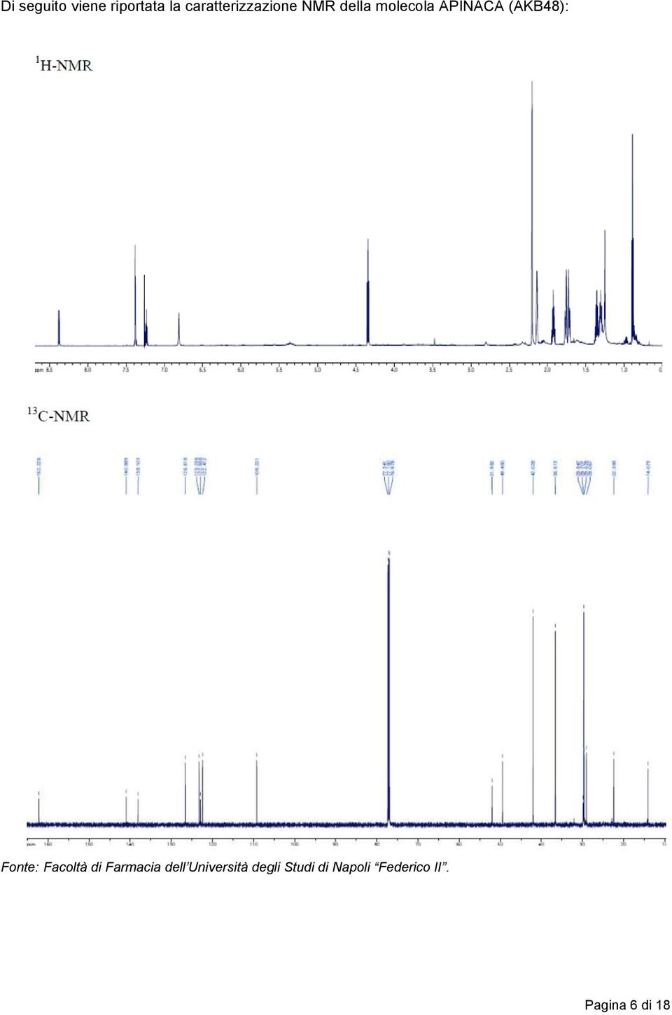 APINACA (AKB48): Fonte: Facoltà di Farmacia