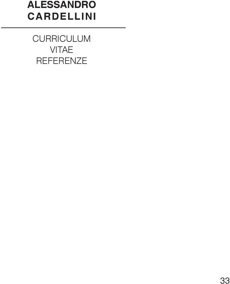 CURRICULUM