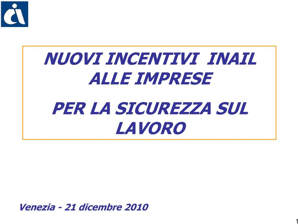 SICUREZZA SUL LAVORO