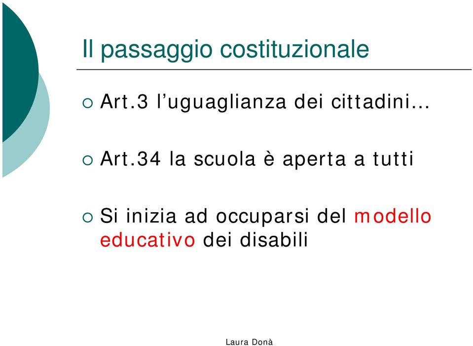 34 la scuola è aperta a tutti Si