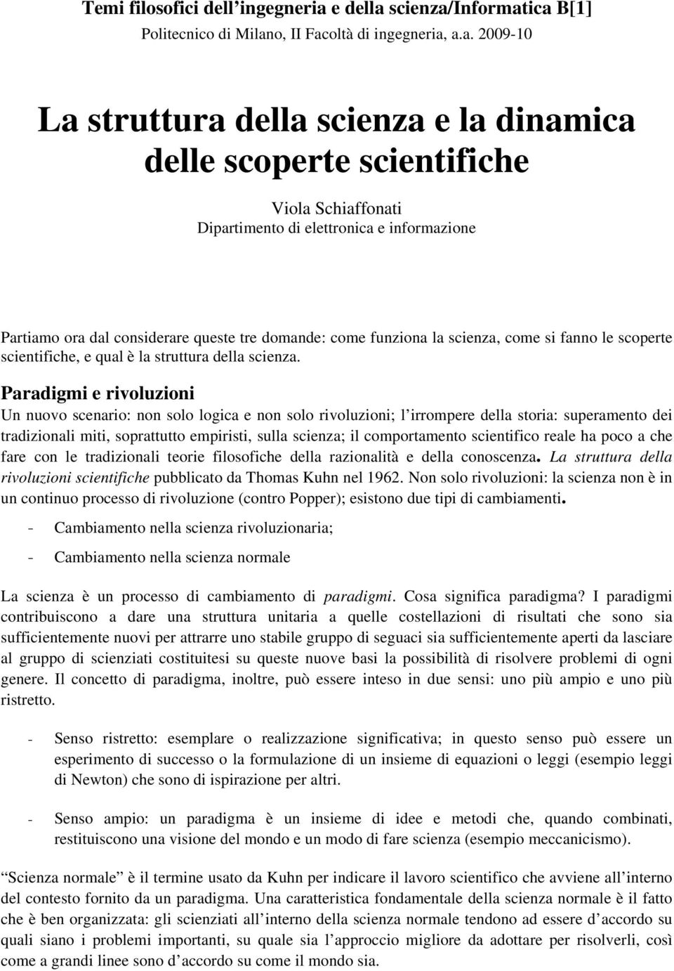 scienza/