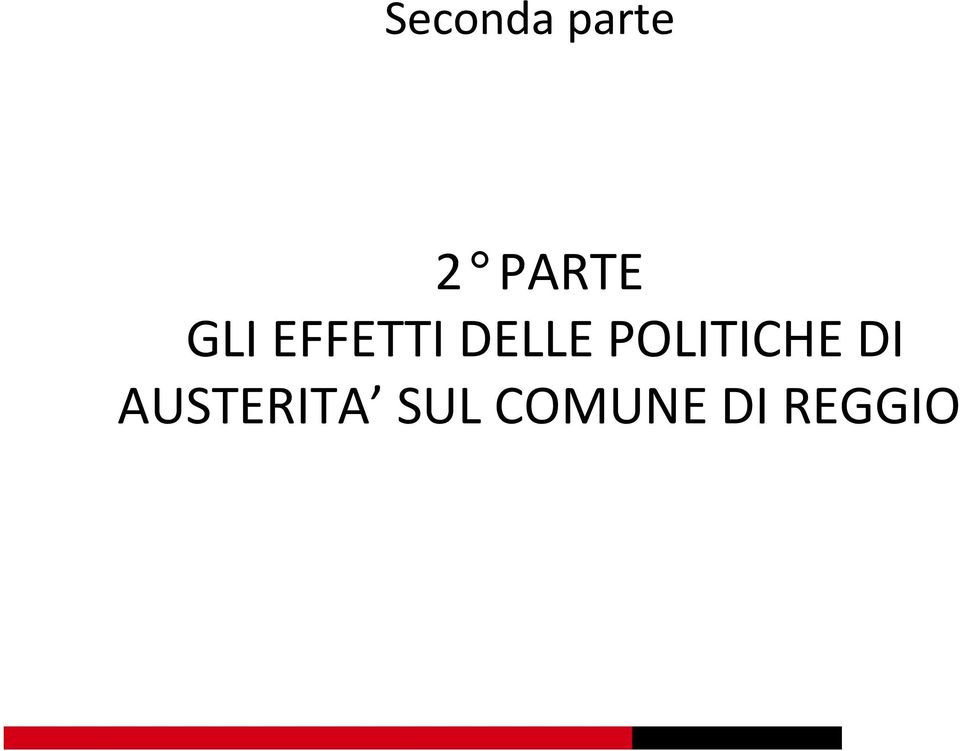 DELLE POLITICHE DI