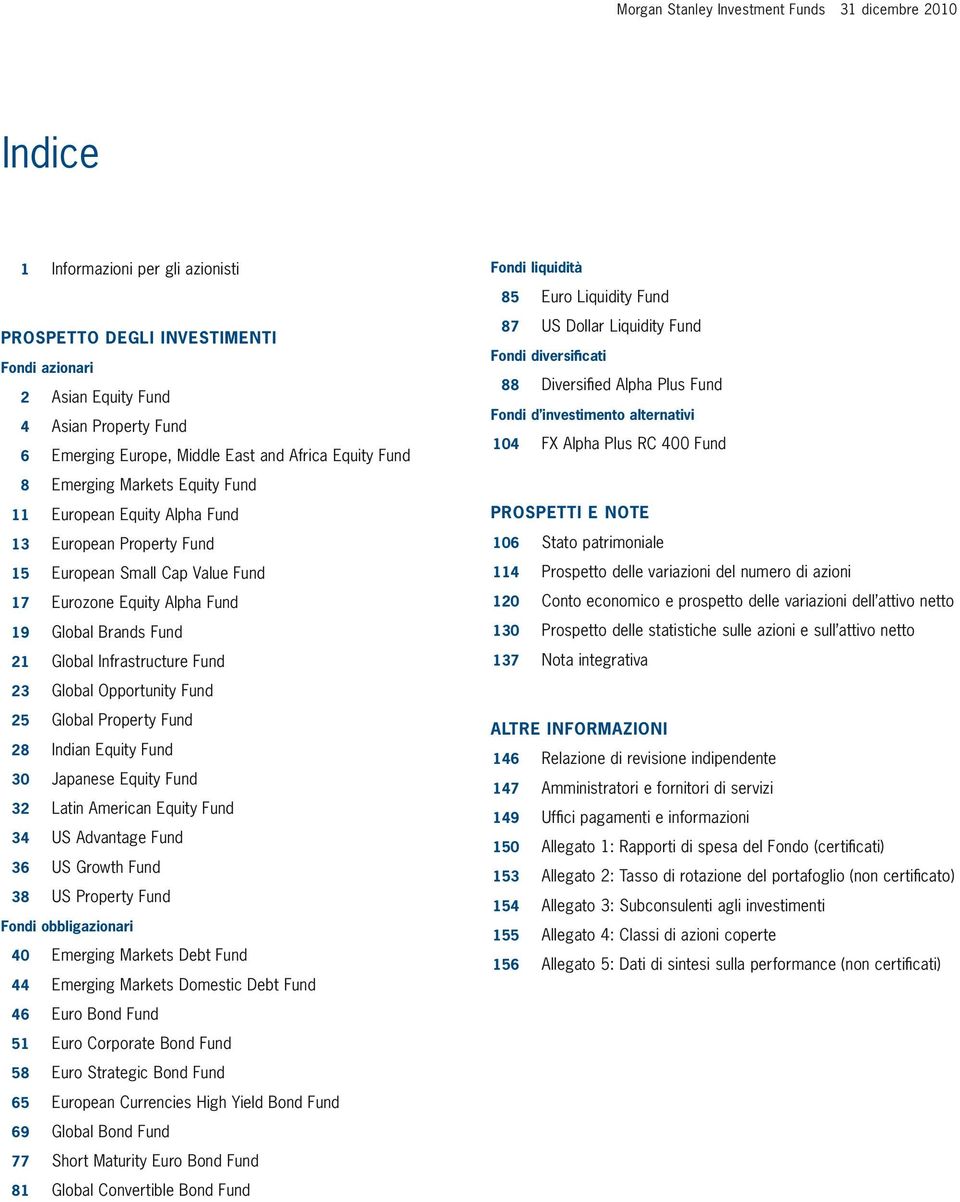 Brands Fund 21 Global Infrastructure Fund 23 Global Opportunity Fund 25 Global Property Fund 28 Indian Equity Fund 30 Japanese Equity Fund 32 Latin American Equity Fund 34 US Advantage Fund 36 US