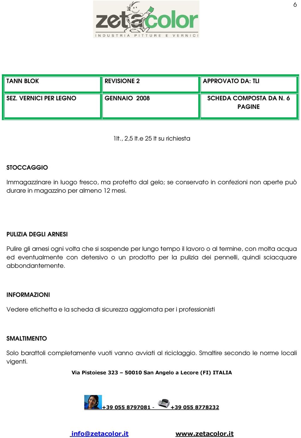 almeno 12 mesi.