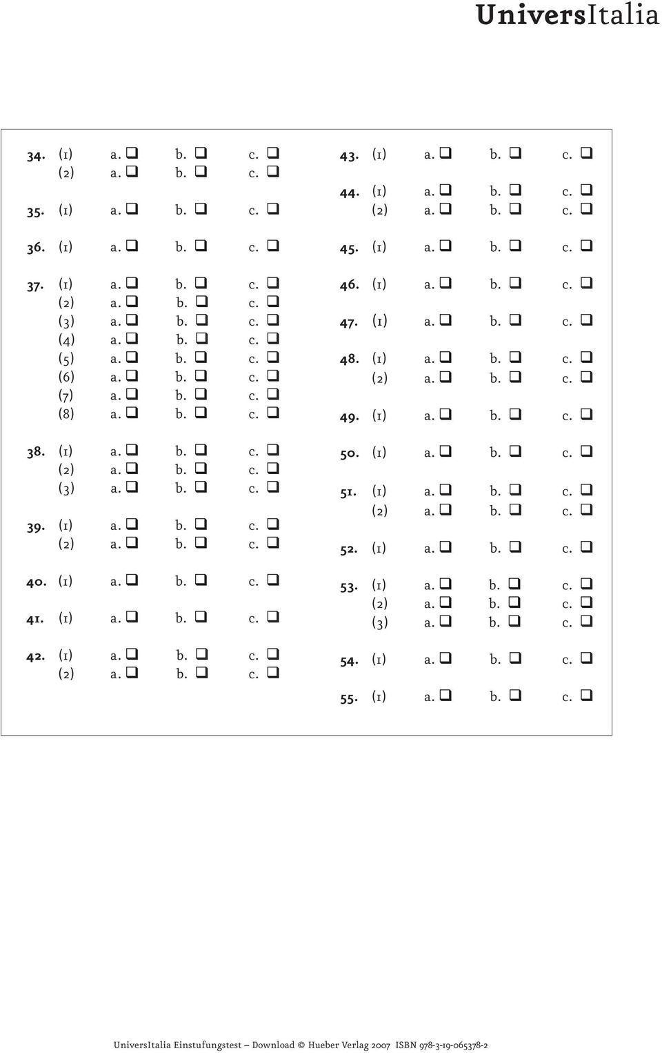 (1) a. b. c. 47. (1) a. b. c. 48. (1) a. b. c. 49. (1) a. b. c. 50. (1) a. b. c. 51. (1) a. b. c. 52. (1) a. b. c. 53.