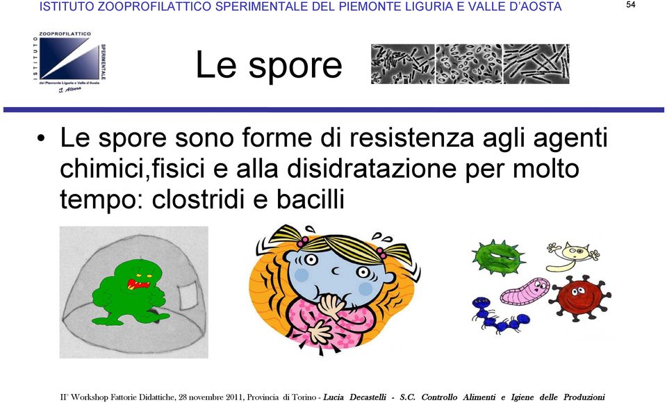 forme di resistenza agli agenti chimici,fisici e