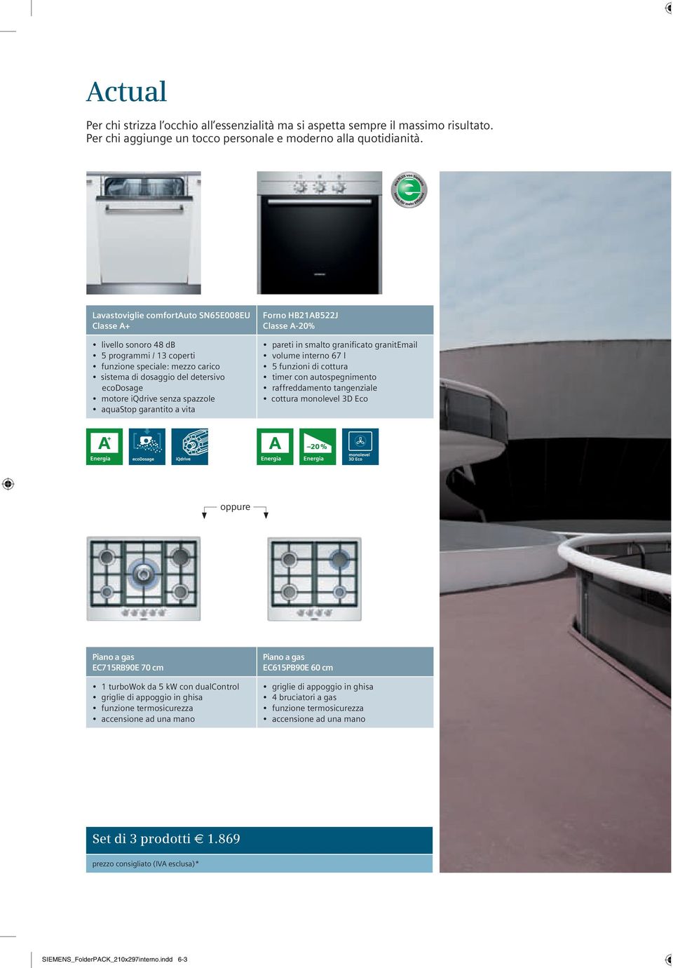 aquastop garantito a vita Forno HB21AB522J Classe A-20% pareti in smalto granificato granitemail volume interno 67 l 5 funzioni di cottura timer con autospegnimento raffreddamento tangenziale cottura