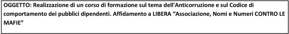 comportamento dei pubblici dipendenti.