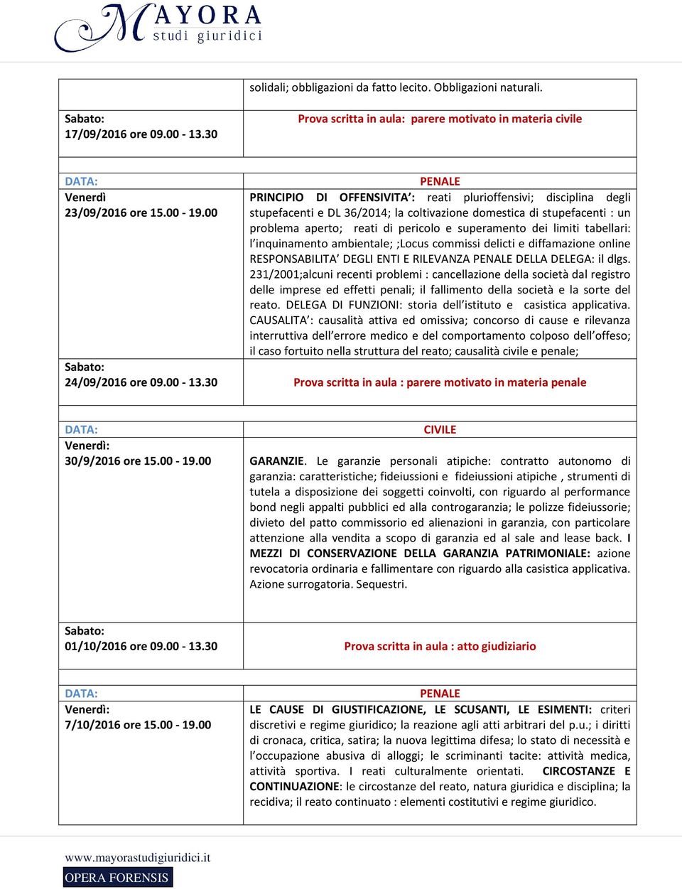 limiti tabellari: l inquinamento ambientale; ;Locus commissi delicti e diffamazione online RESPONSABILITA DEGLI ENTI E RILEVANZA DELLA DELEGA: il dlgs.