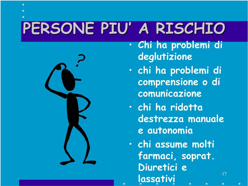 comunicazione chi ha ridotta destrezza manuale e