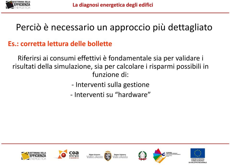 fondamentale sia per validare i risultati della simulazione, sia per