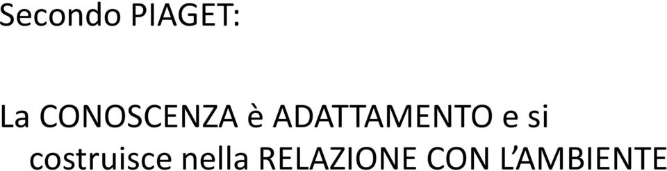 ADATTAMENTO e si