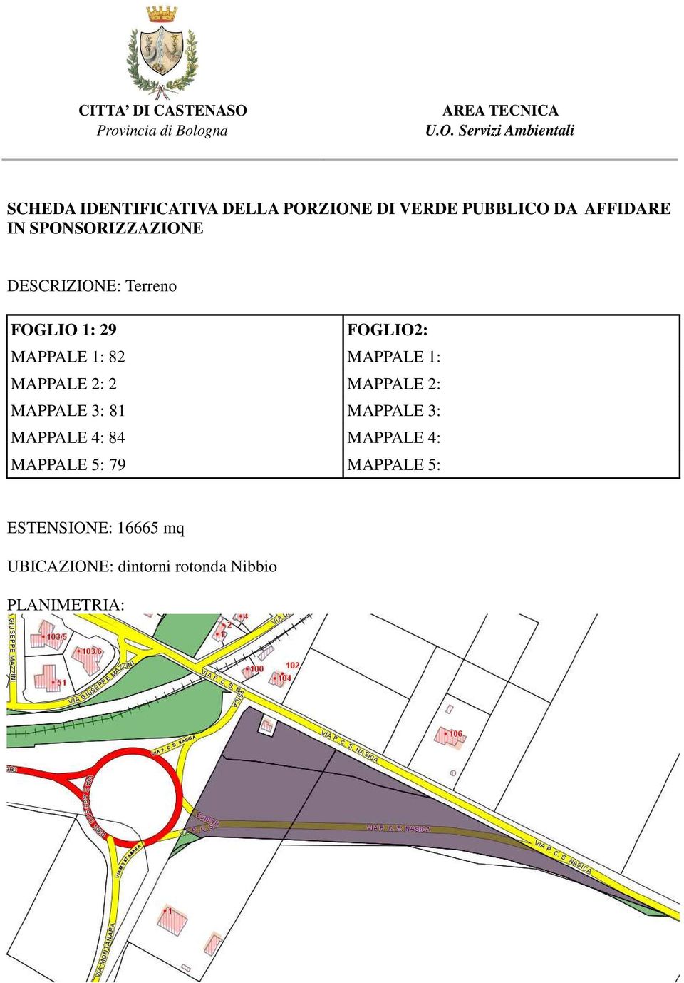 MAPPALE 3: MAPPALE 4: 84 MAPPALE 4: MAPPALE 5: 79