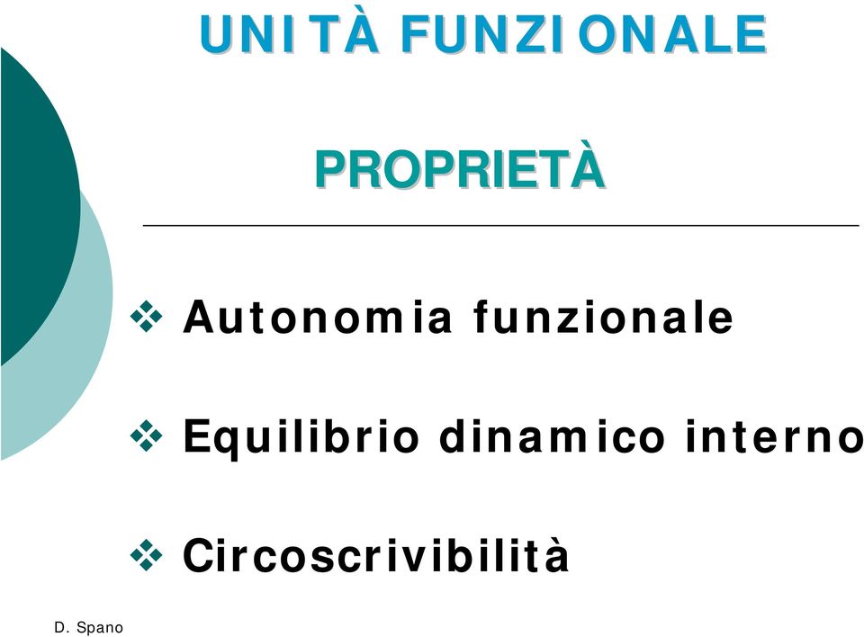 funzionale Equilibrio