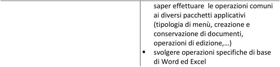 e conservazione di documenti, operazioni di