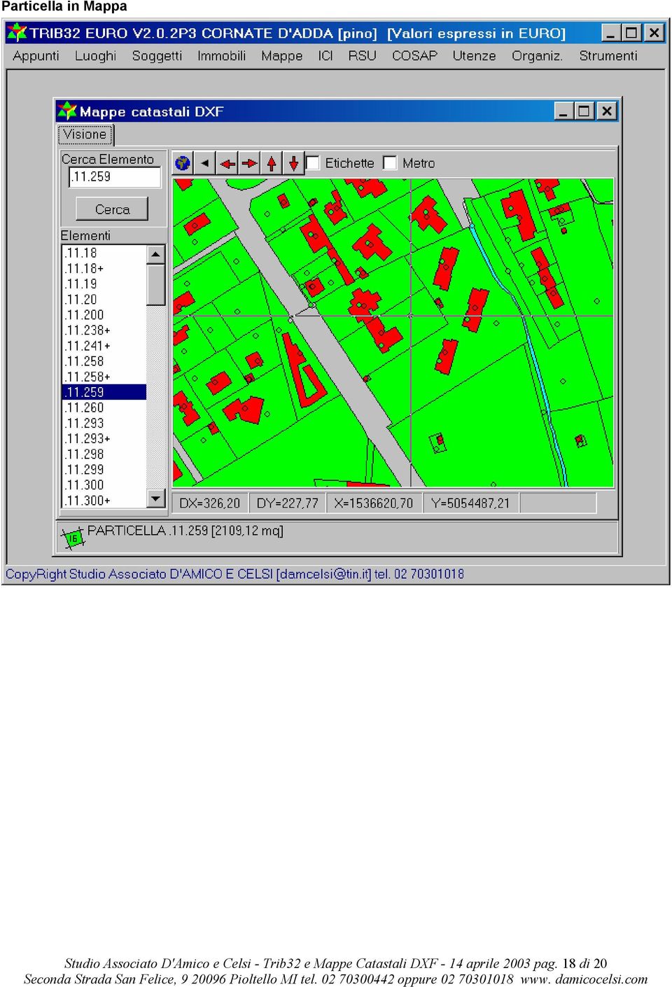 Trib32 e Mappe Catastali DXF