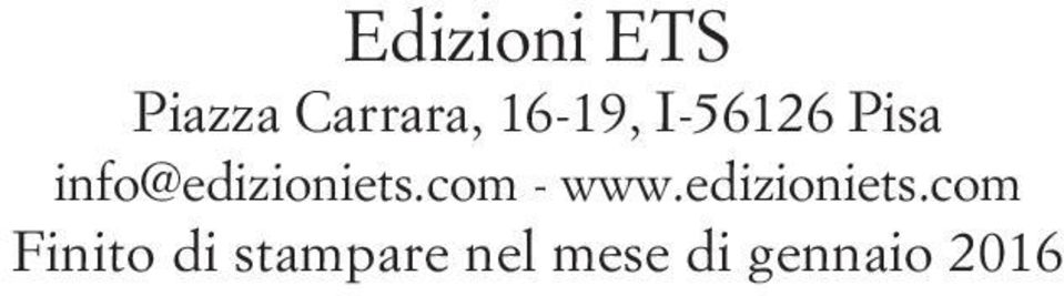 info@edizioniets.com - www.