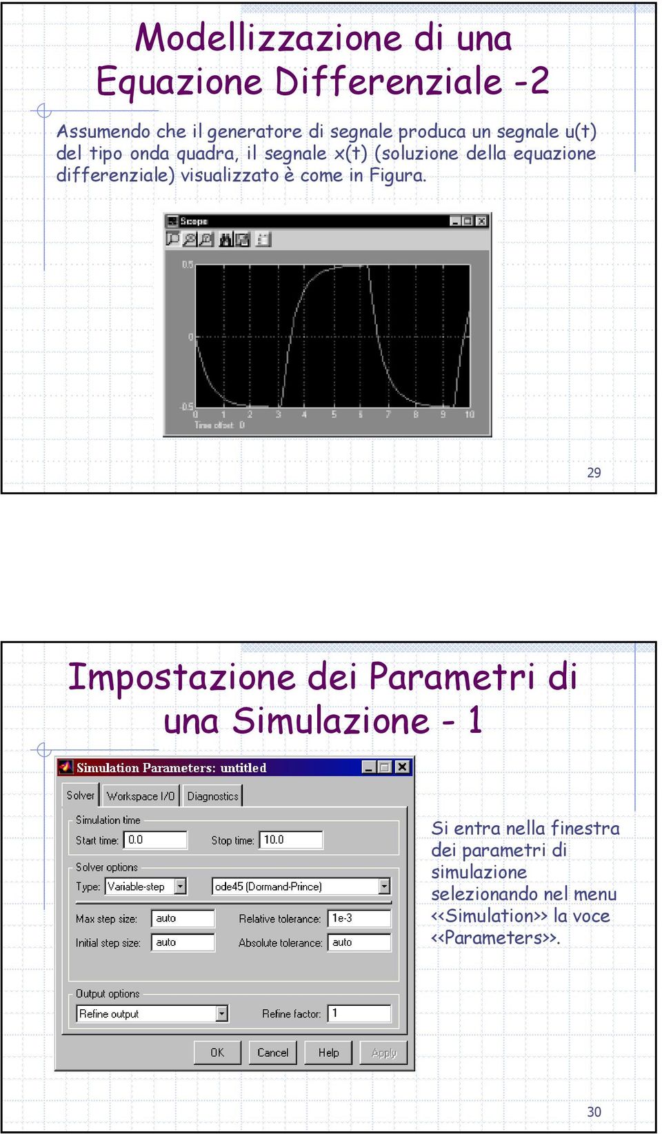 visualizzato è come in Figura.