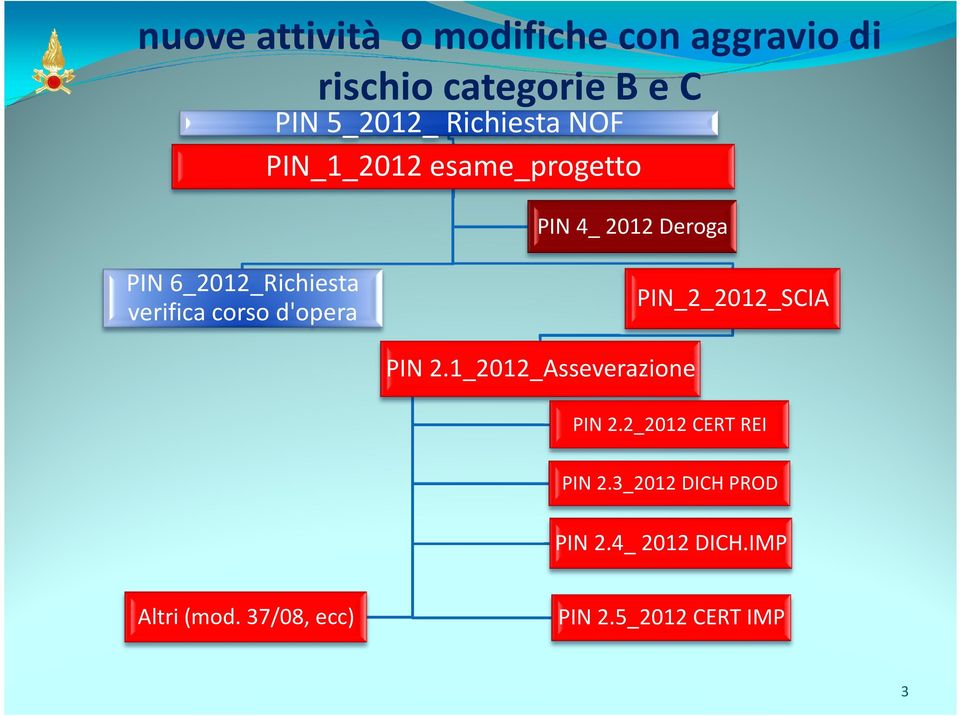 verifica corso d'opera PIN_2_2012_SCIA PIN 2.1_2012_Asseverazione PIN 2.