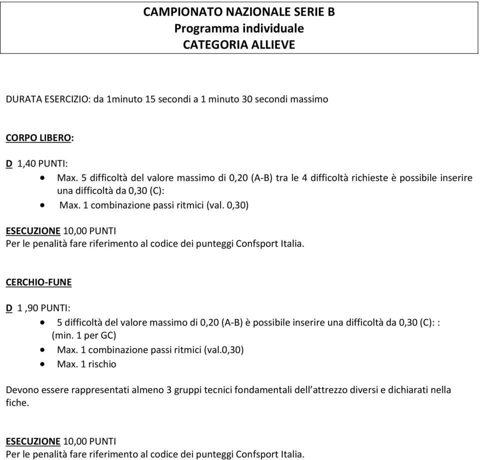 1 combinazione passi ritmici (val.