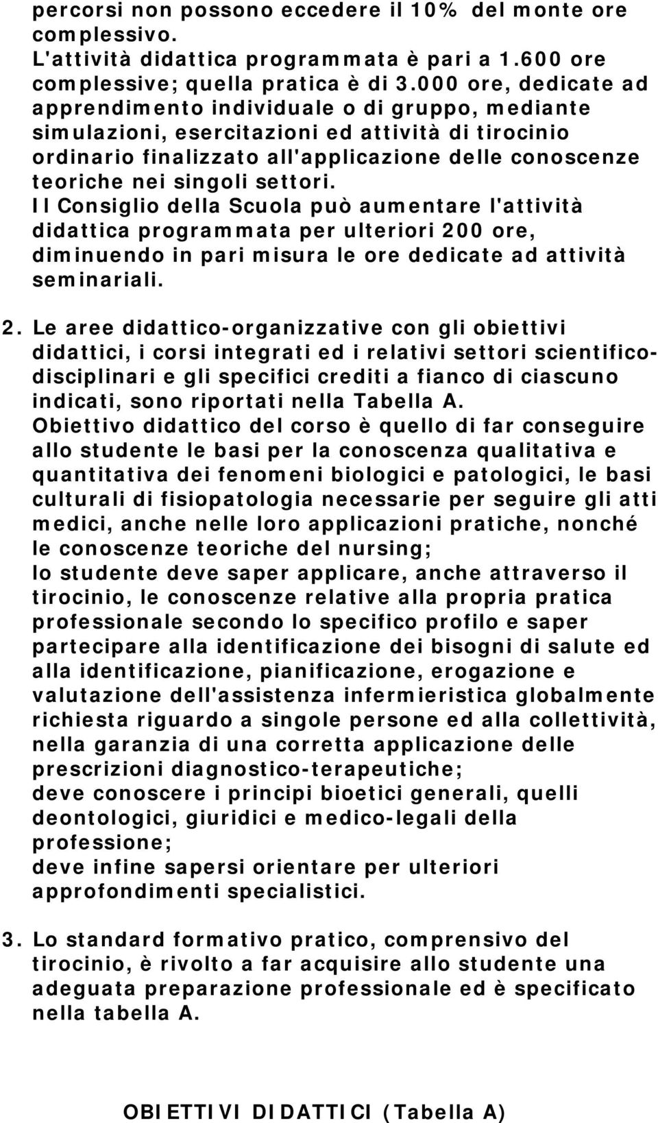 Il Cnsigli della Scula può aumentare l'attività didattica prgrammata per ulteriri 20