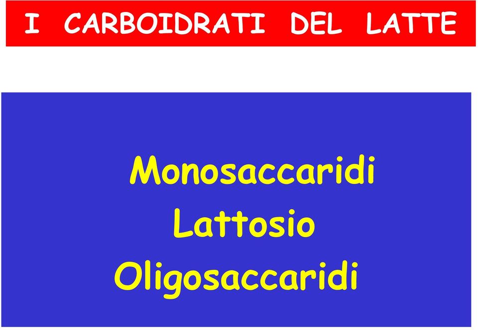 Monosaccaridi