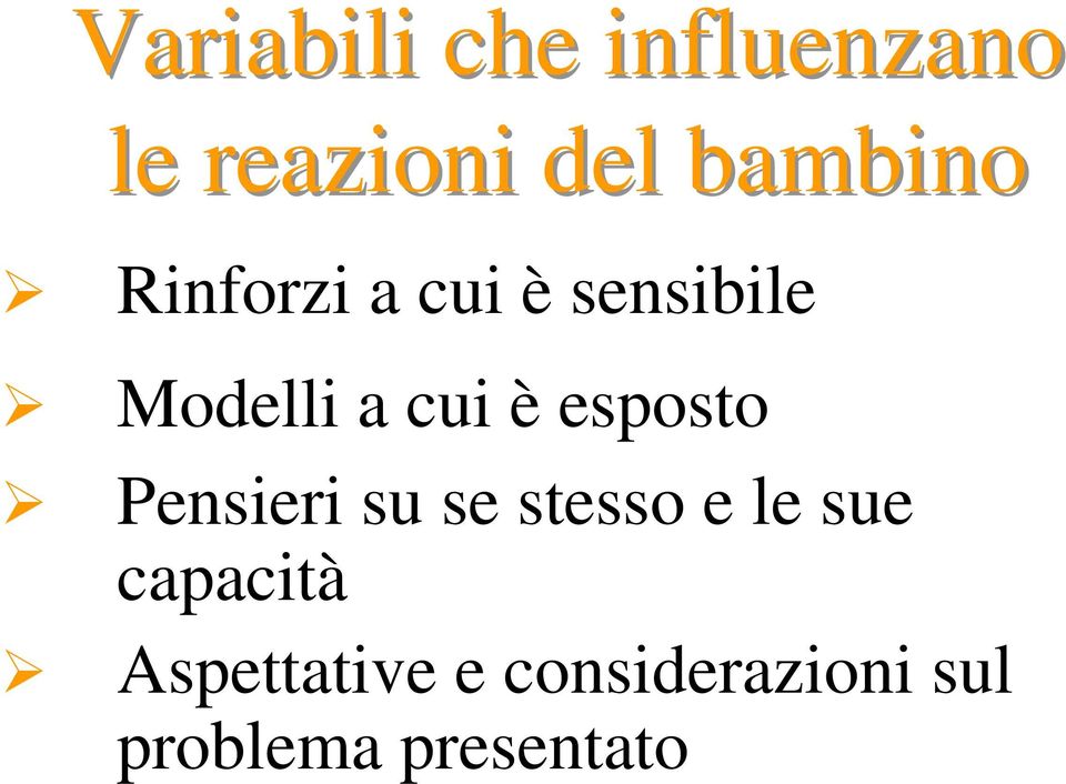 è esposto Pensieri su se stesso e le sue