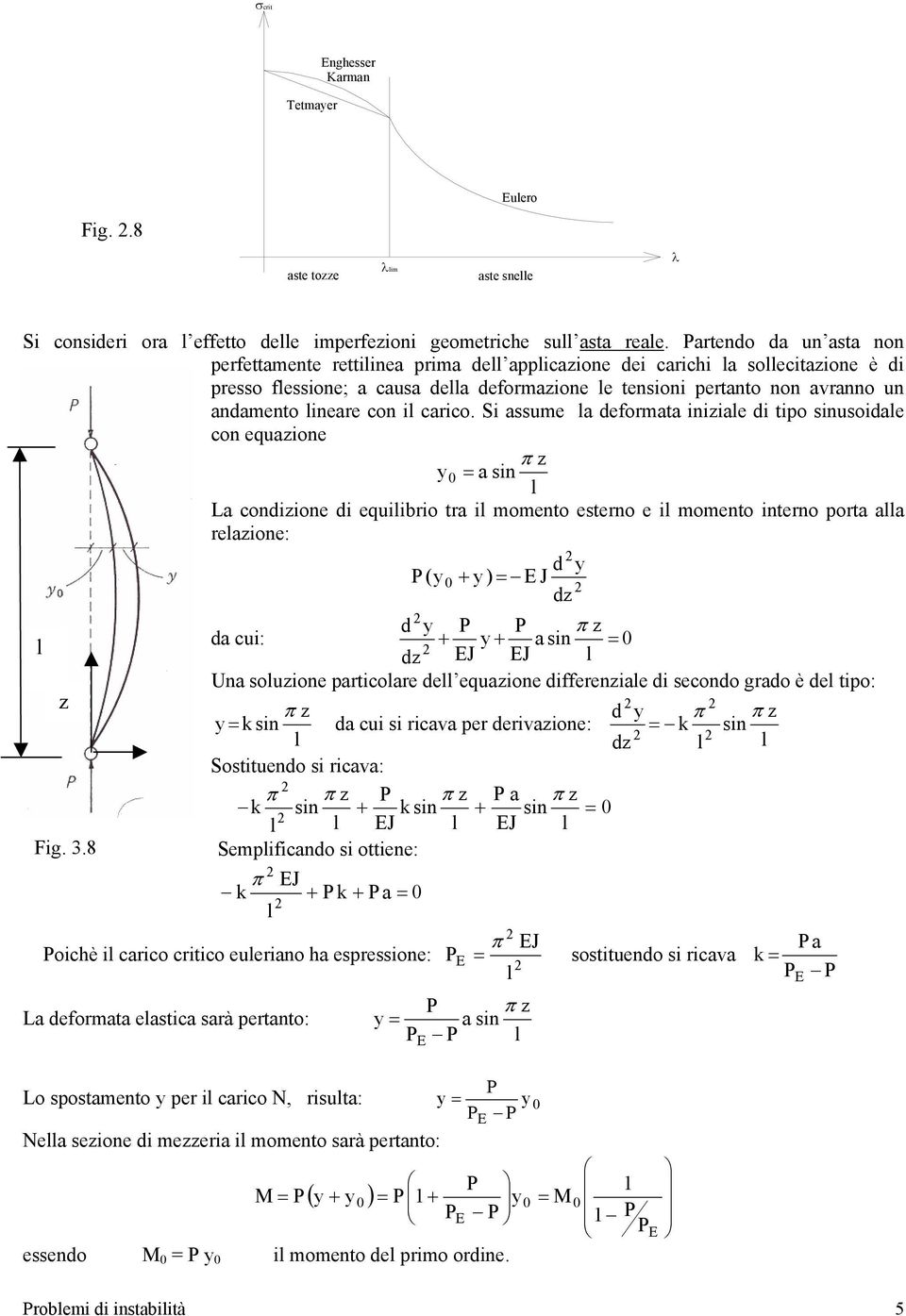 lineare con il carico.