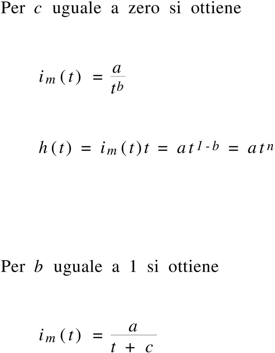 = at1-b = atn Per b uguale a 1