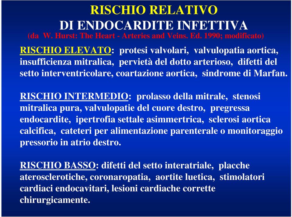 aortica, sindrome di Marfan.