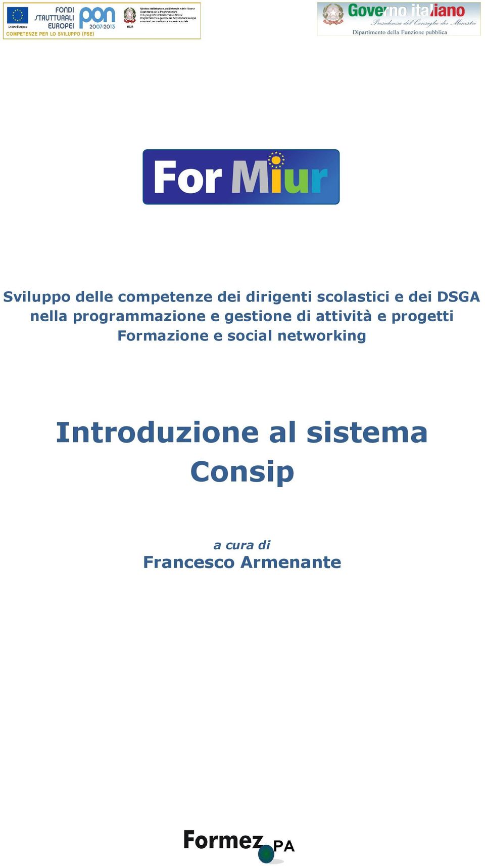 attività e progetti Formazione e social networking