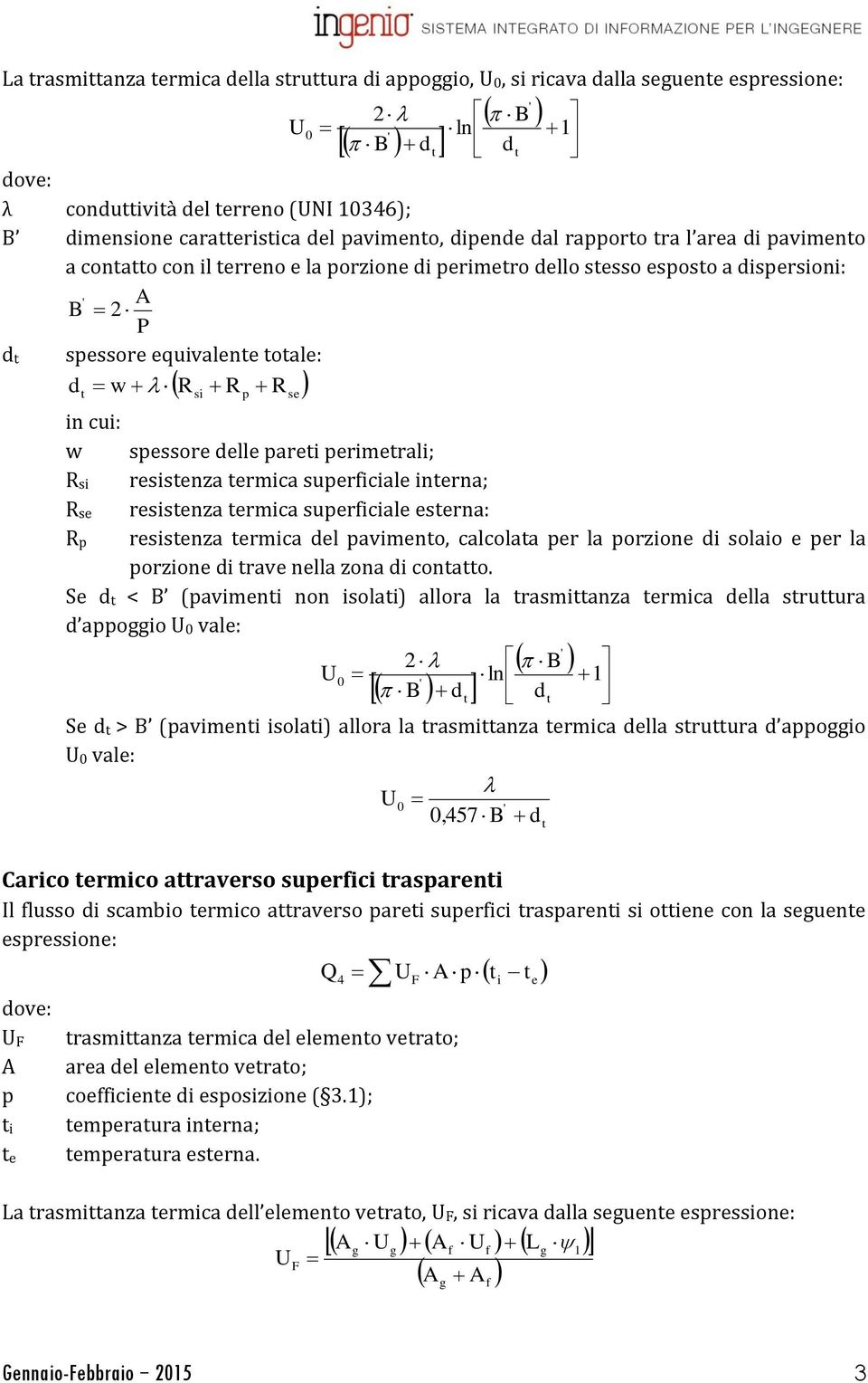 S d < B (pvmn non ol) llor l rmnz rmc dll ruur d ppoggo 0 vl: ' B 0 ln B d ' d S d > B (pvmn ol) llor l rmnz rmc dll ruur d ppoggo 0 vl: 0 ' 0 457 B d Crco rmco rvro uprfc rprn Il fluo d cmbo rmco