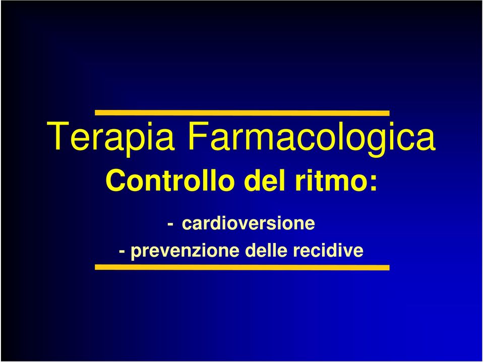 - cardioversione -