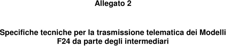 trasmissione telematica