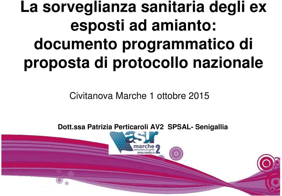 protocollo nazionale Civitanova Marche 1 ottobre