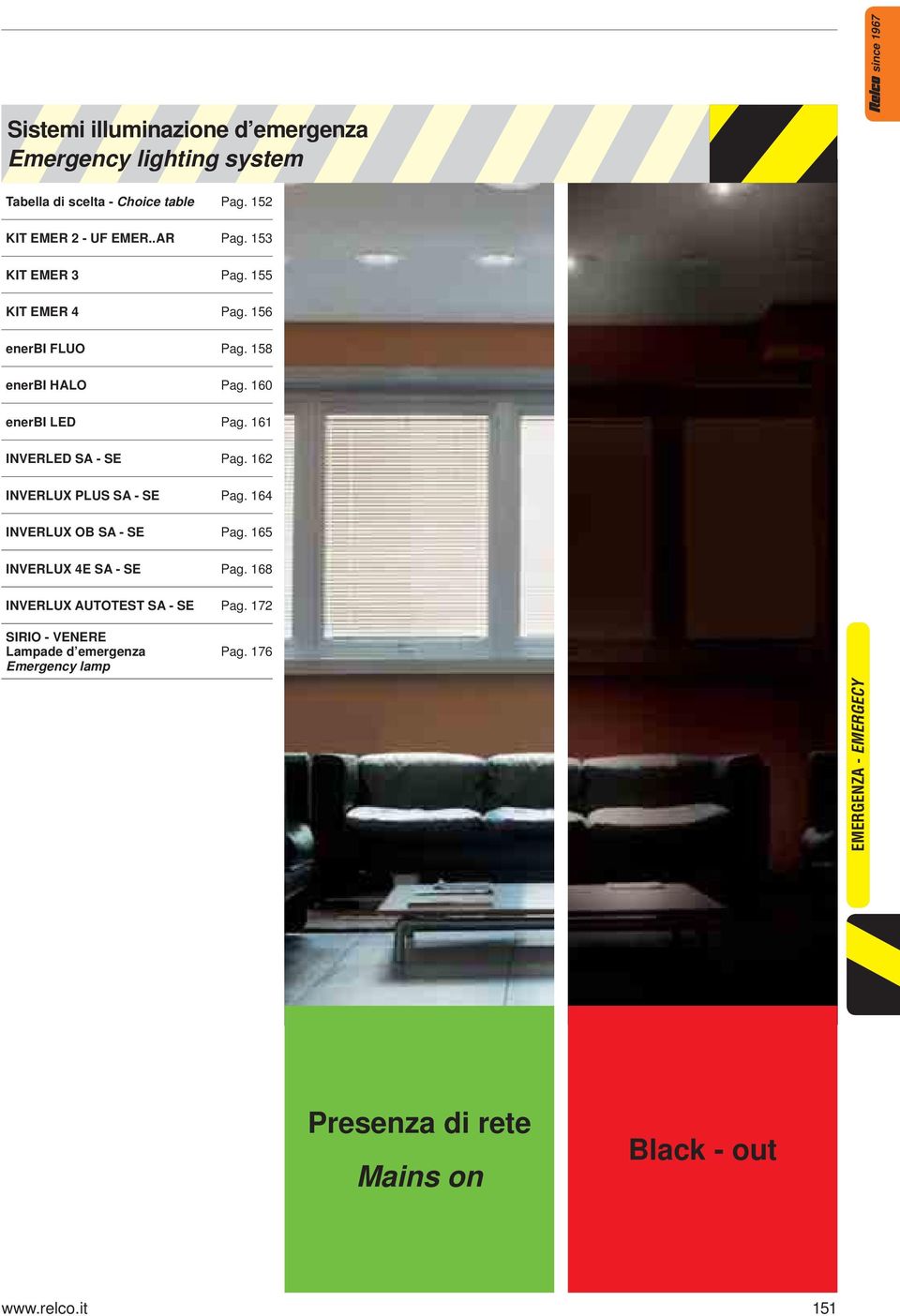 160 enerbi LED Pag. 161 INVERLED SA - SE Pag. 162 INVERLUX PLUS SA - SE Pag. 164 INVERLUX OB SA - SE Pag.