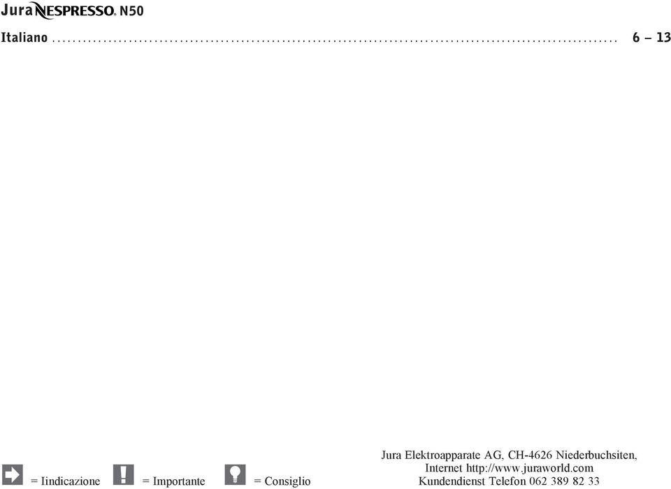 Consiglio Jura Elektroapparate AG, CH-4626