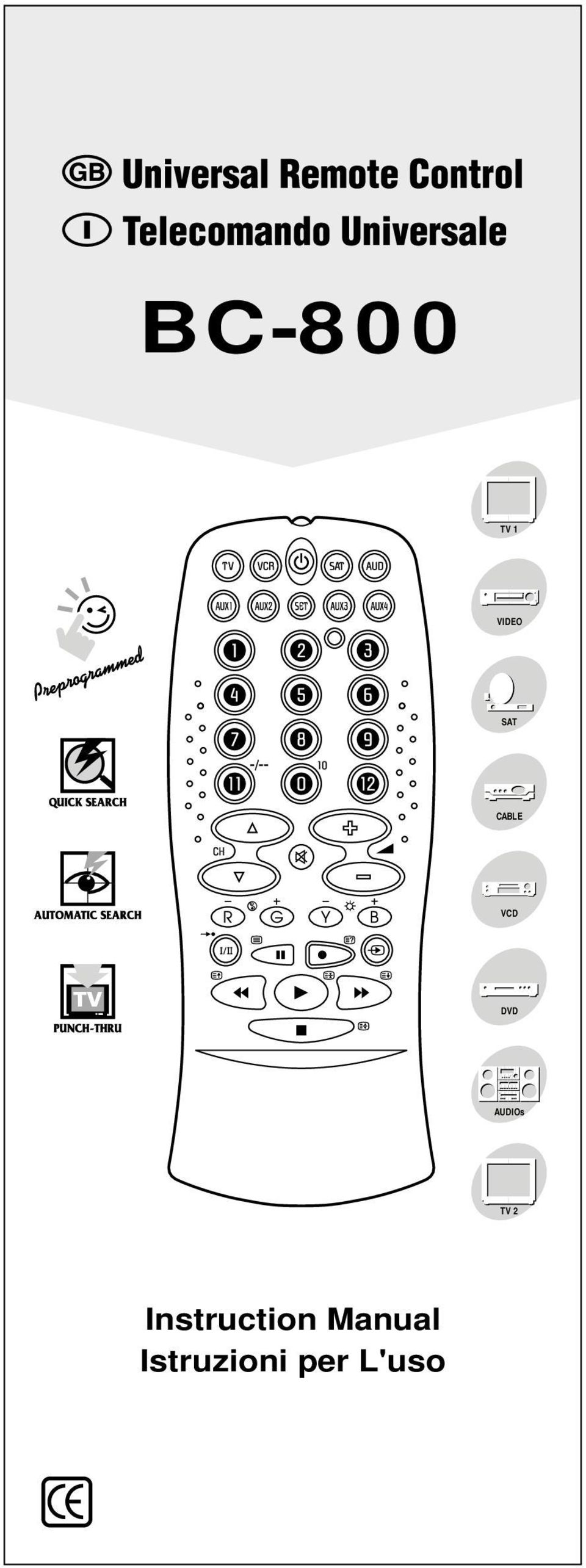 TV 2 Instruction