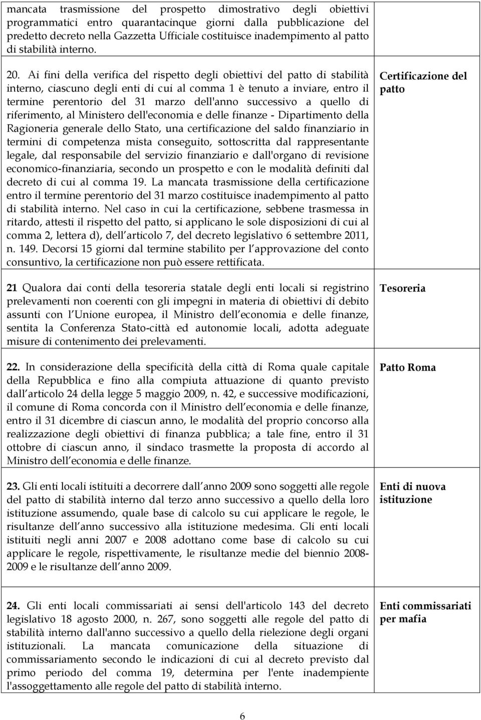 Ai fini della verifica del rispetto degli obiettivi del patto di stabilità interno, ciascuno degli enti di cui al comma 1 è tenuto a inviare, entro il termine perentorio del 31 marzo dell'anno