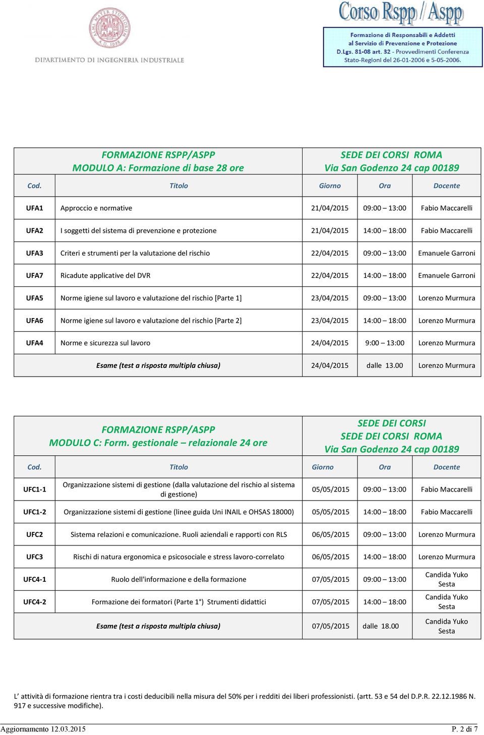 00 Lorenzo Murmura FORMAZIONE RSPP/ASPP MODULO C: Form.