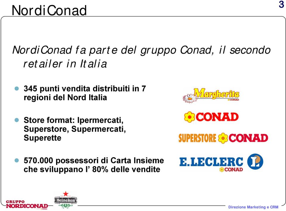 Nord Italia Store format: Ipermercati, Superstore, Supermercati,