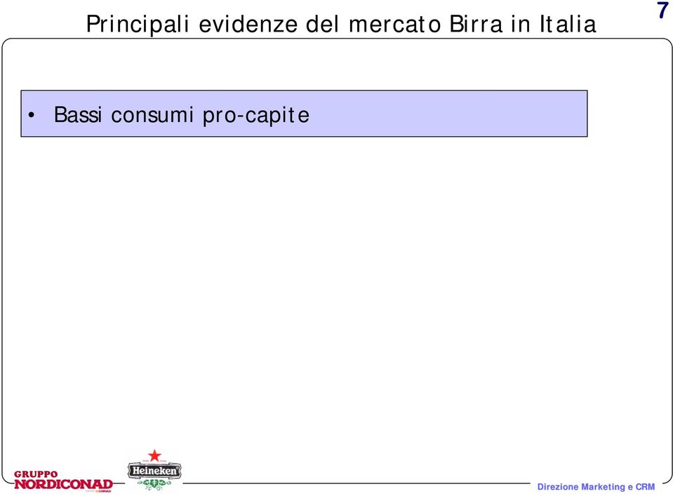 mercato Birra in