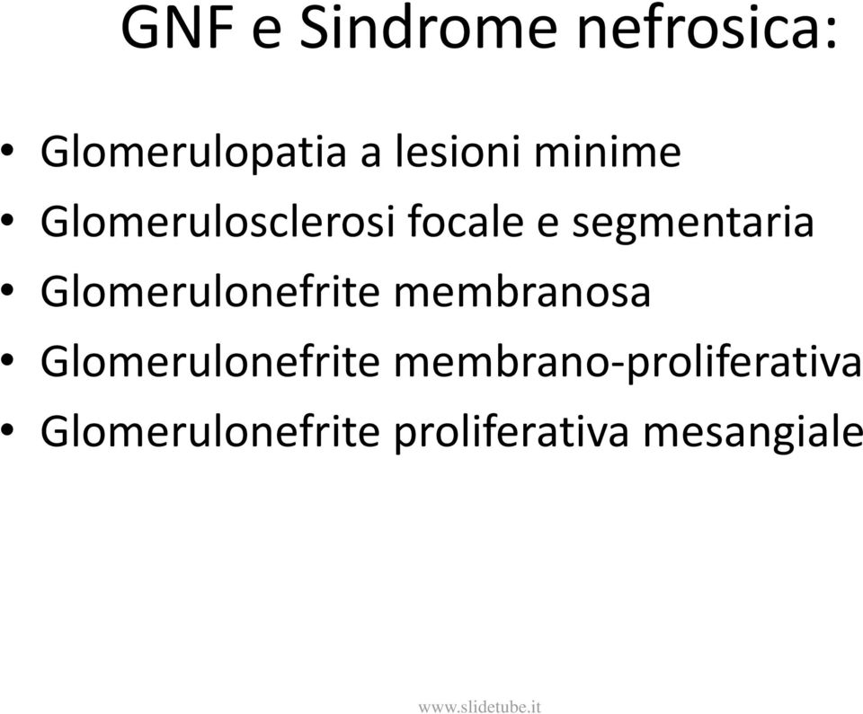 Glomerulonefrite membranosa Glomerulonefrite