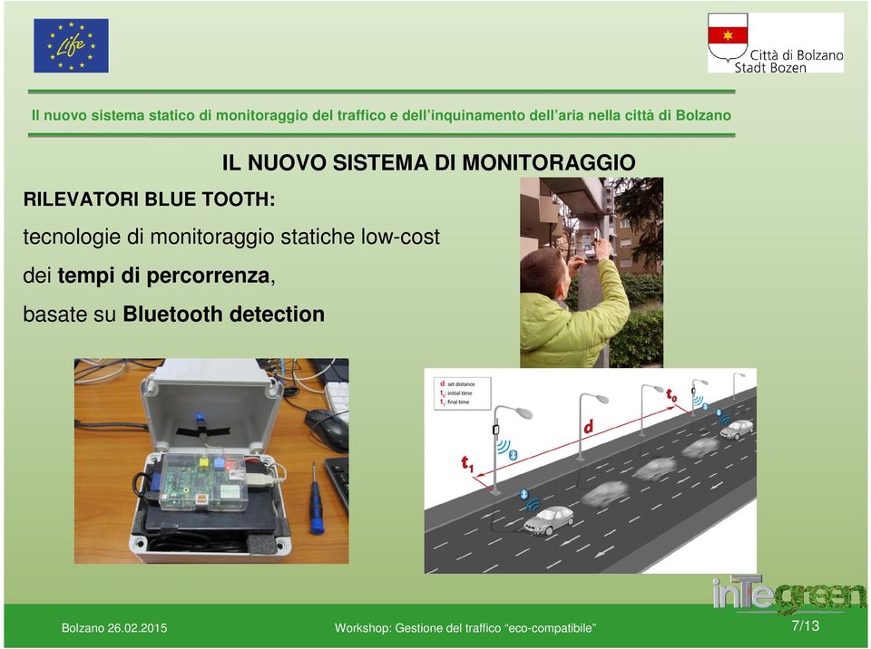 monitoraggio statiche low-cost dei tempi