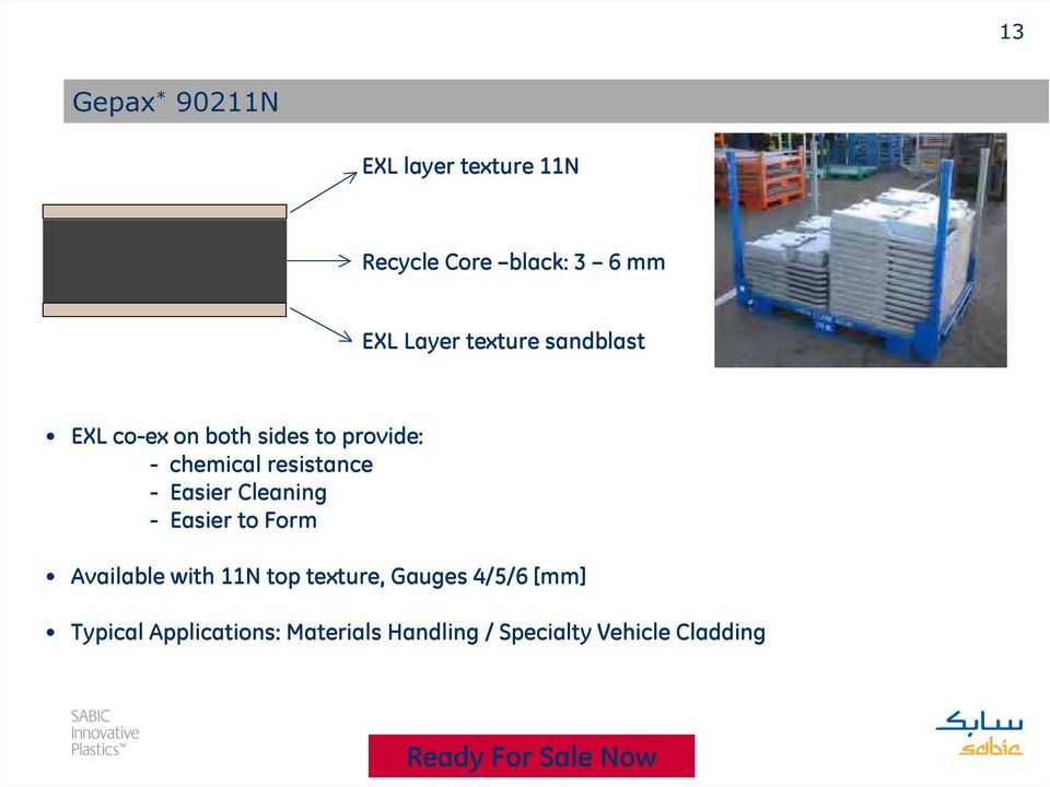 Easier Cleaning - Easier to Form Available with 11N top texture, Gauges 4/5/6